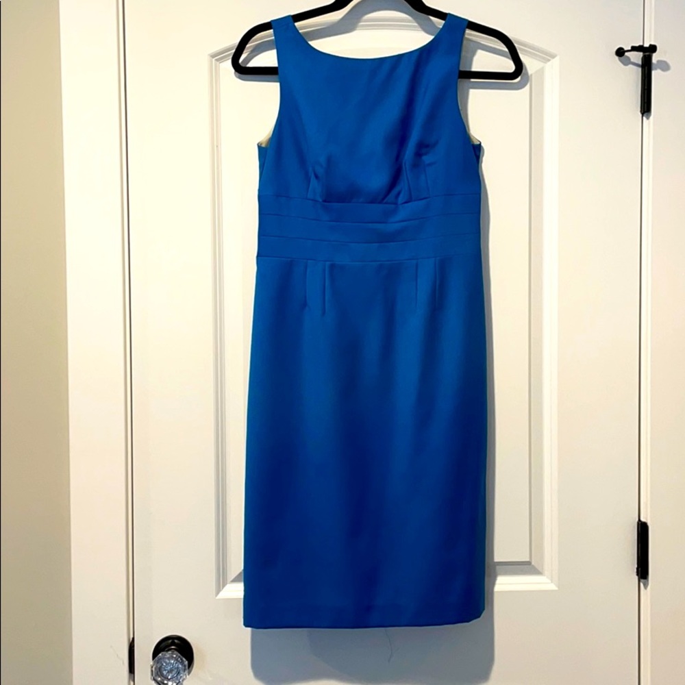 Baby blue BR sheath dress